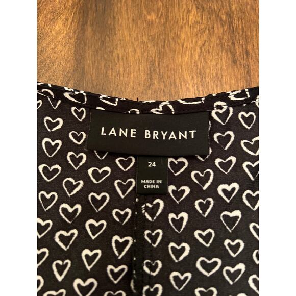 Lane Bryant Black and White Blouse - Picture 3 of 6